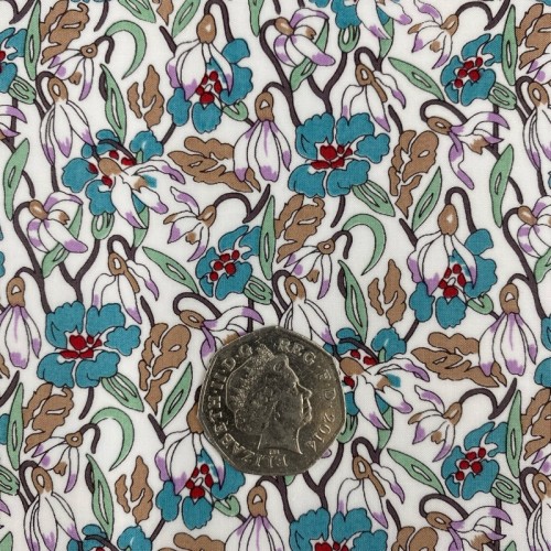Cotton Lawn - 0308/SI/B - Turquoise